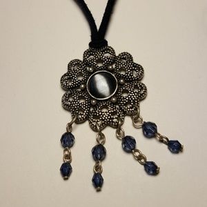 Sterling neck. Blue by Lady remington lia sophia